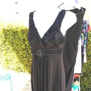 Long black dress